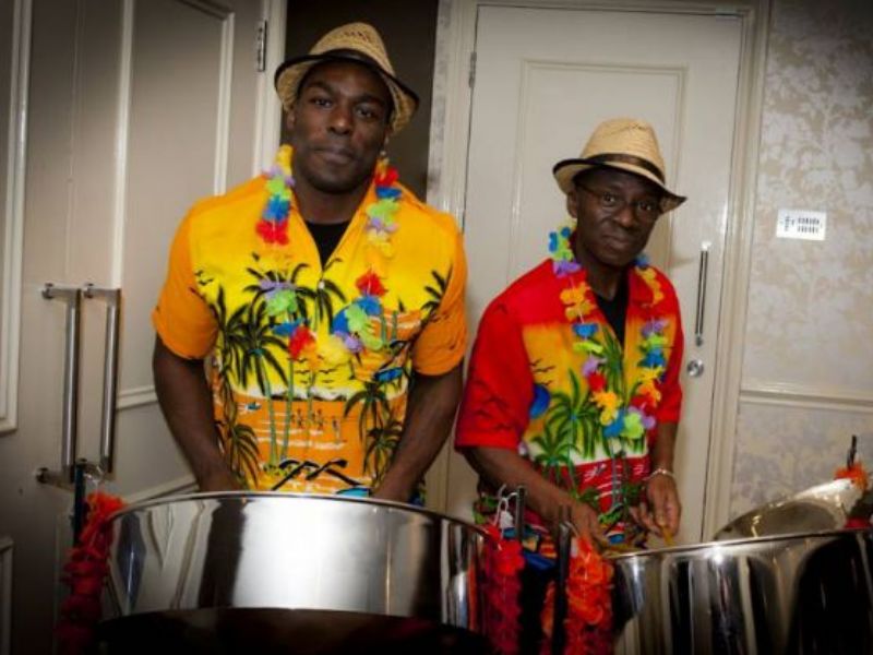 the caribbean steel band